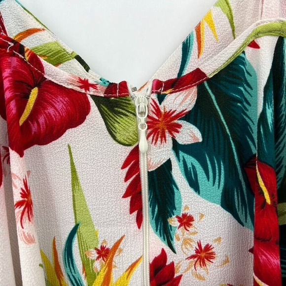 Show Me Your Mumu Womens Small Andrew Tunic Tank Tropical Floral Mini Dress - Picture 7 of 8